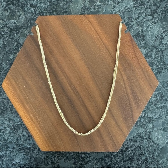 Pretty Bird Jewelry Jewelry - PRETTY BIRD JEWELRY TRIPLE STRAND BUNCHED GOLD PLATED NECKLACE